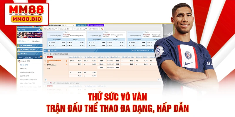Thử sức vô vàn trận đấu thể thao đa dạng, hấp dẫn Thử sức vô vàn trận đấu thể thao đa dạng, hấp dẫn